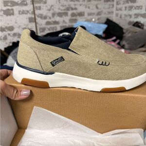 Men's Casual Slip-On Shoes - Tan